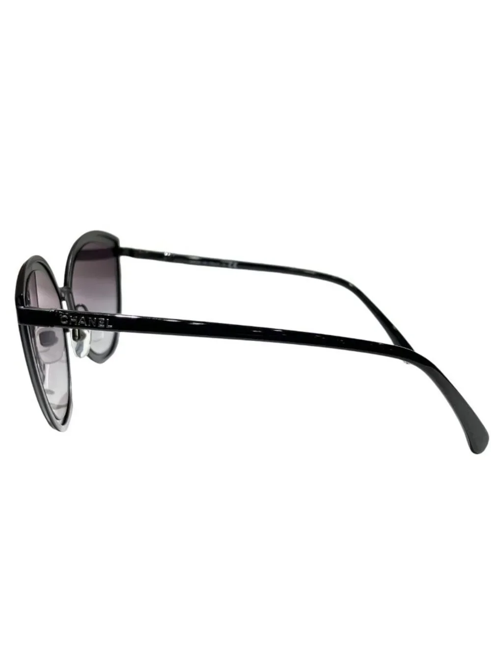 Chanel Cat Eye Sunglasses Alloy Acetate Eyewear